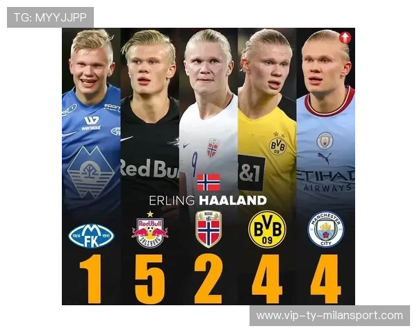 多特蒙德—哈兰德离队前最后爆发帽子戏法